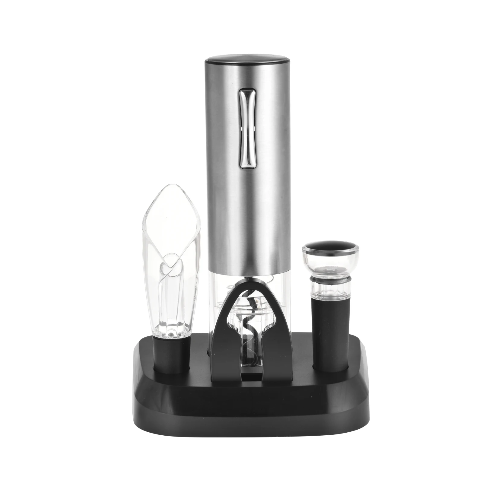 Portable Electric Wine Opener Fashionable With Stand USB Charging Corkscrew Remover For Family Gatherings Bars Weddings
Portable Electric Wine Opener Fashionable With Stand USB Charging Corkscrew Remover For Family Gatherings Bars Weddings