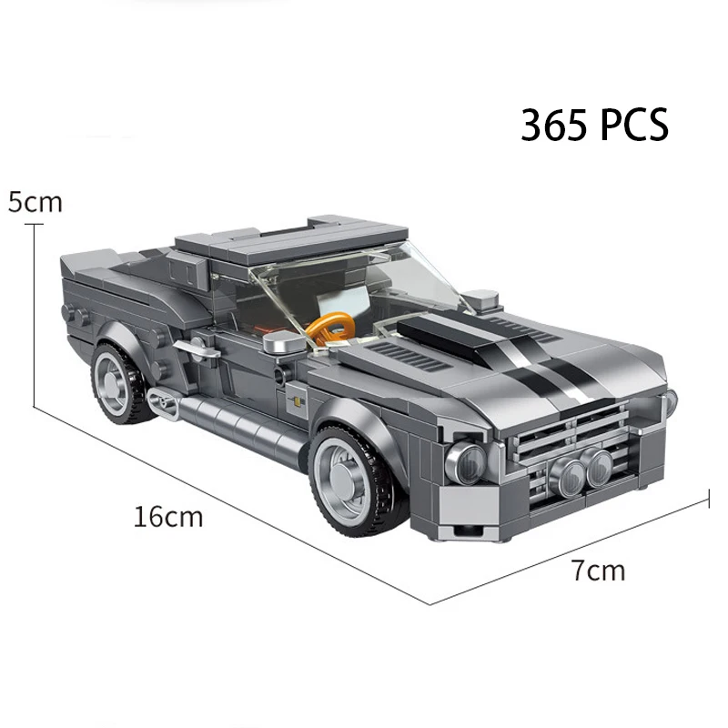 Speed Champions Famous Car F8 F1 Ford Mustang GT40 R8 Dodge Super Building Blocks Kits Bricks Classic Model Toys for Kids Gift
Speed Champions Famous Car F8 F1 Ford Mustang GT40 R8 Dodge Super Building Blocks Kits Bricks Classic Model Toys for Kids Gift