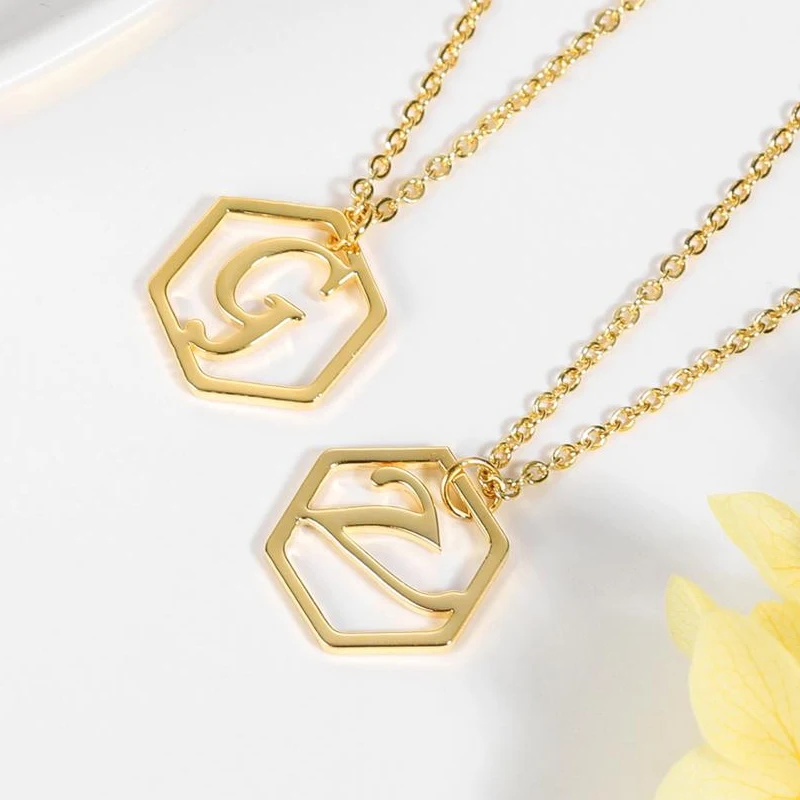 Customized Initial A-Z Letter Pendant &Necklaces Gold Stainless Steel Nameplate Choker Charm Initial Alphabet Jewelry For Women
Customized Initial A-Z Letter Pendant &Necklaces Gold Stainless Steel Nameplate Choker Charm Initial Alphabet Jewelry For Women