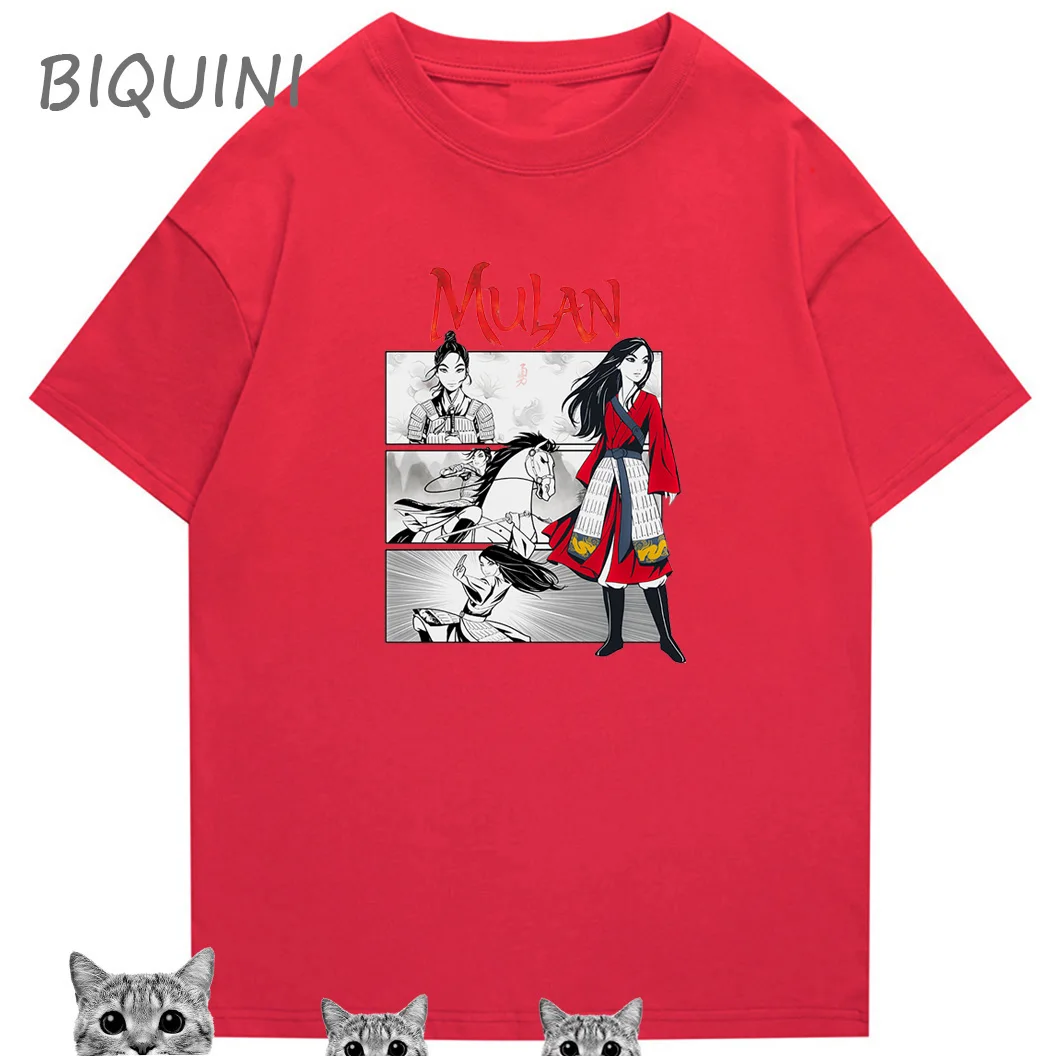 Scarf Hero Mulan print T-shirt Cotton Men's T-shirt Harajuku Streetwear T Shirt Funny T Shirts Boyfriend Gift Chinese style
Scarf Hero Mulan print T-shirt Cotton Men's T-shirt Harajuku Streetwear T Shirt Funny T Shirts Boyfriend Gift Chinese style