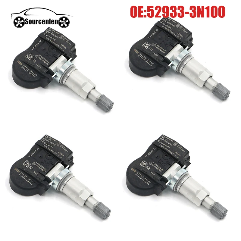 Car TPMS Tire Pressure Monitor Sensor 52933-3N100 For Hyundai Accent Genesis Coupe For Kia Sorento 2014 2015 2016 2017
Car TPMS Tire Pressure Monitor Sensor 52933-3N100 For Hyundai Accent Genesis Coupe For Kia Sorento 2014 2015 2016 2017