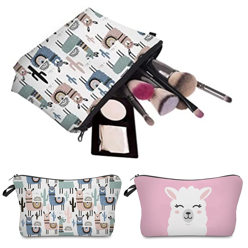 1 шт., Женская дорожная косметичка с принтом животных
1 шт., Женская дорожная косметичка с принтом животных