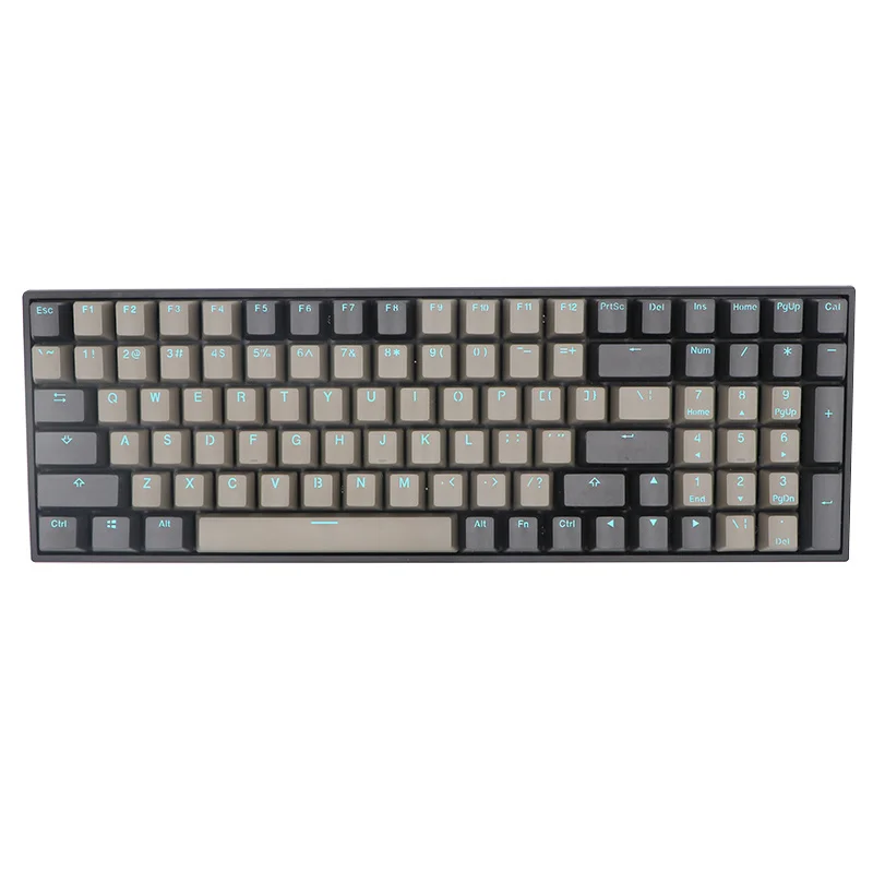 Набор колпачков для ключей, голубого и серого цвета, для механических клавиатур 61/64/68/84/87/104/108/122
Набор колпачков для ключей, голубого и серого цвета, для механических клавиатур 61/64/68/84/87/104/108/122