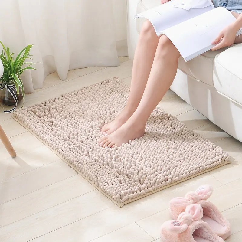Non-slip Mircrofiber Bath Floor Mat Super Absorbent Bathroom Chenille Door Mat Carpet Toilet Rug Multicolor Memory Fluffly Pad
Non-slip Mircrofiber Bath Floor Mat Super Absorbent Bathroom Chenille Door Mat Carpet Toilet Rug Multicolor Memory Fluffly Pad
