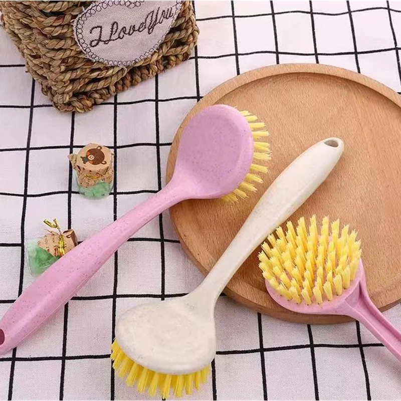 Kitchen Long Handle Cleaning Brush Household Decontamination Pot Washing Brush Hanging Sink Cooktop Dishwashing Brush
Kitchen Long Handle Cleaning Brush Household Decontamination Pot Washing Brush Hanging Sink Cooktop Dishwashing Brush