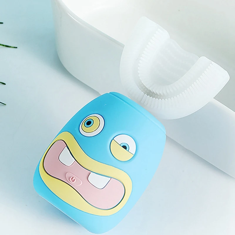 2Set Children Sonic Intelligent Automatic Electric Toothbrush Rechargeable U Type Toothbrush, Blue & Pink
2Set Children Sonic Intelligent Automatic Electric Toothbrush Rechargeable U Type Toothbrush, Blue & Pink