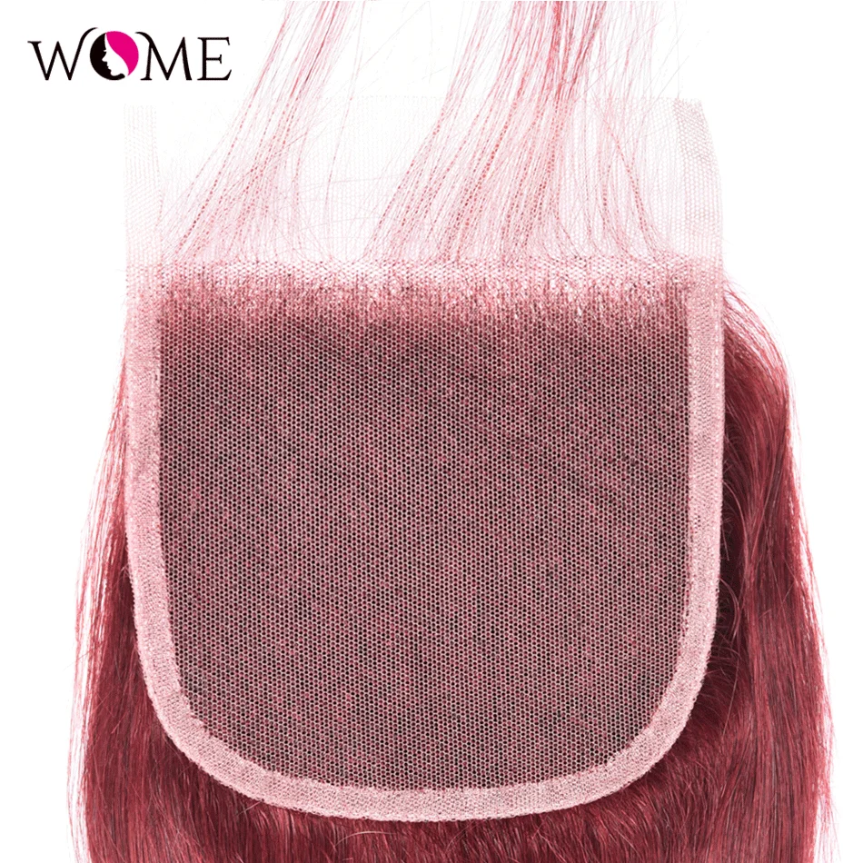 Wome Body Wave 3 Bundles With 4x4 Lace Closure 33# Red Color Brazilian Remy Human Hair Bundles Hair With Lace Closure
Wome Body Wave 3 Bundles With 4x4 Lace Closure 33# Red Color Brazilian Remy Human Hair Bundles Hair With Lace Closure