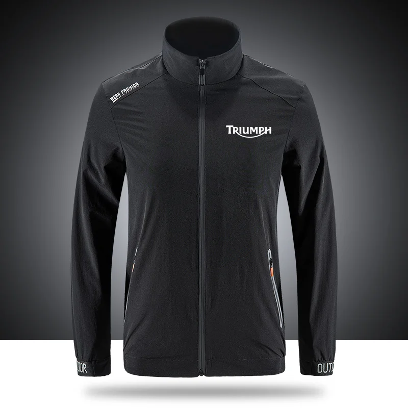 Triumphs jackets Breathable Brand Jackets Men's Outdoor Zippered Light Soft Fashion Casual Front Printing sportswear jackets N28
Triumphs jackets Breathable Brand Jackets Men's Outdoor Zippered Light Soft Fashion Casual Front Printing sportswear jackets N28