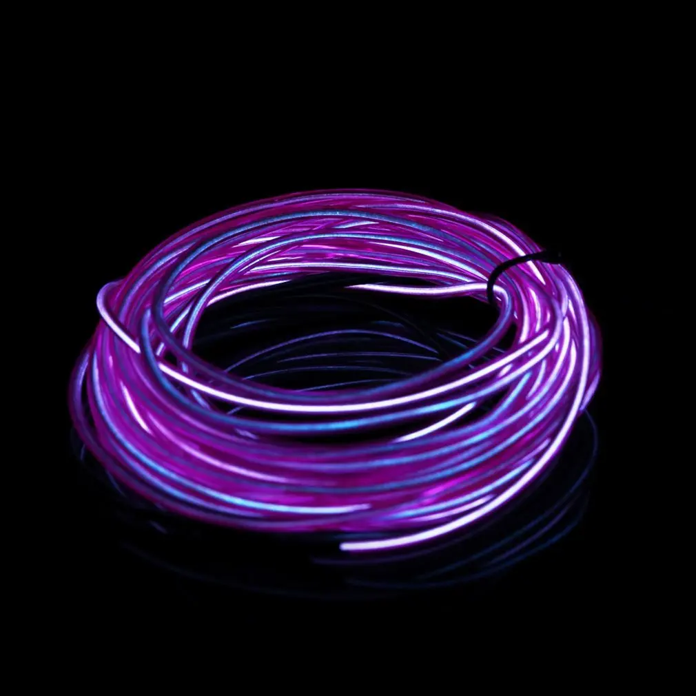 3M Flexible EL Wire Tube Rope Battery Powered Flexible Neon Light Car Party Wedding Decor With Controller LED Light DropShipping
3M Flexible EL Wire Tube Rope Battery Powered Flexible Neon Light Car Party Wedding Decor With Controller LED Light DropShipping