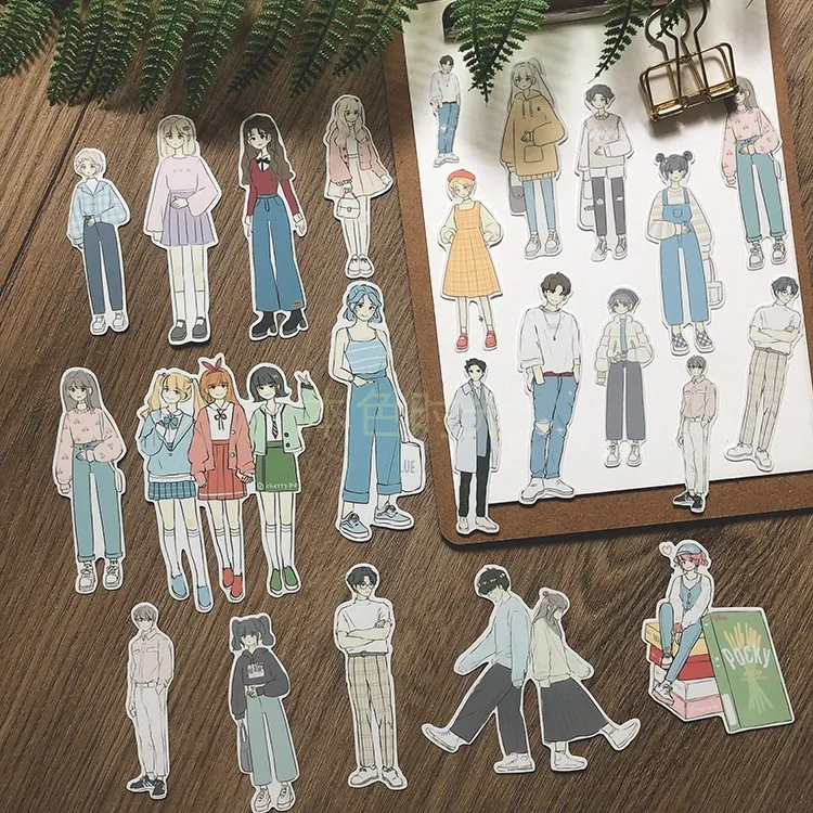 Fashion girl stickers DIY scrapbooking album junk journal happy planner decorative stickers
Fashion girl stickers DIY scrapbooking album junk journal happy planner decorative stickers
