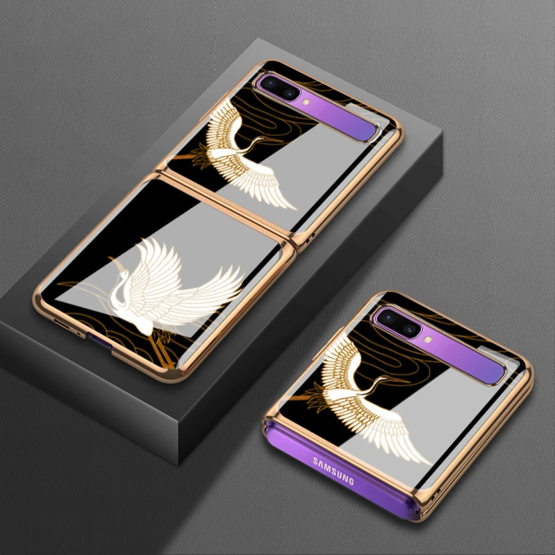 For Samsung zflip mobile phone case crane sm-f7070 case 5g version f7000 glass plating f700n folding
For Samsung zflip mobile phone case crane sm-f7070 case 5g version f7000 glass plating f700n folding