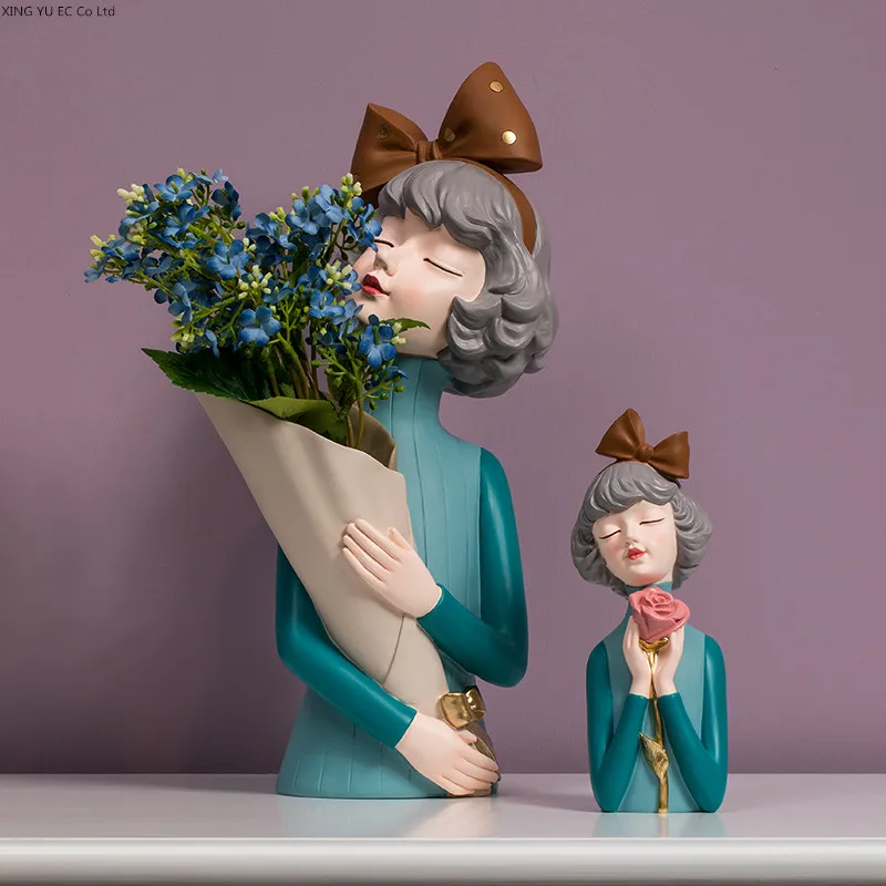 С бантом, для девочки, аксессуары для украшения персонаж из смолы скульптура работа украшения гостиной настольное украшение свадебного подарка
С бантом, для девочки, аксессуары для украшения персонаж из смолы скульптура работа украшения гостиной настольное украшение свадебного подарка