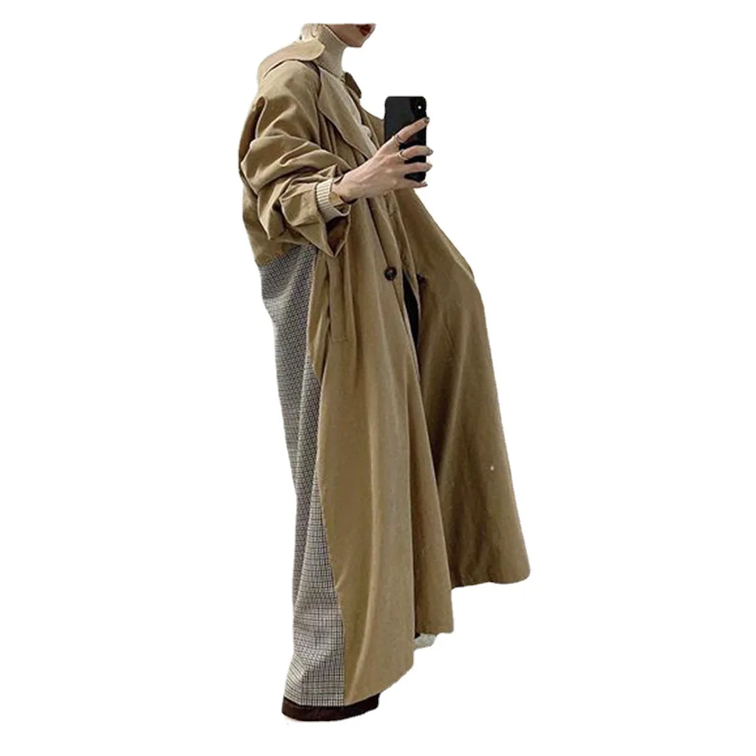 Dust coat autumn long long sleeve coat temperament in the new dress coat coats windbreaker women clothes casual jackets
Dust coat autumn long long sleeve coat temperament in the new dress coat coats windbreaker women clothes casual jackets