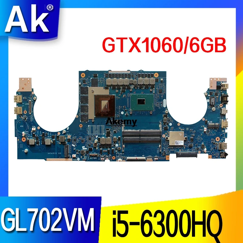 GL702VM материнская плата для ASUS GL702VMK GL702VML GL702VM материнская плата для ноутбука GL702VM материнская плата i5-6300HQ GTX1060-6GB
GL702VM материнская плата для ASUS GL702VMK GL702VML GL702VM материнская плата для ноутбука GL702VM материнская плата i5-6300HQ GTX1060-6GB