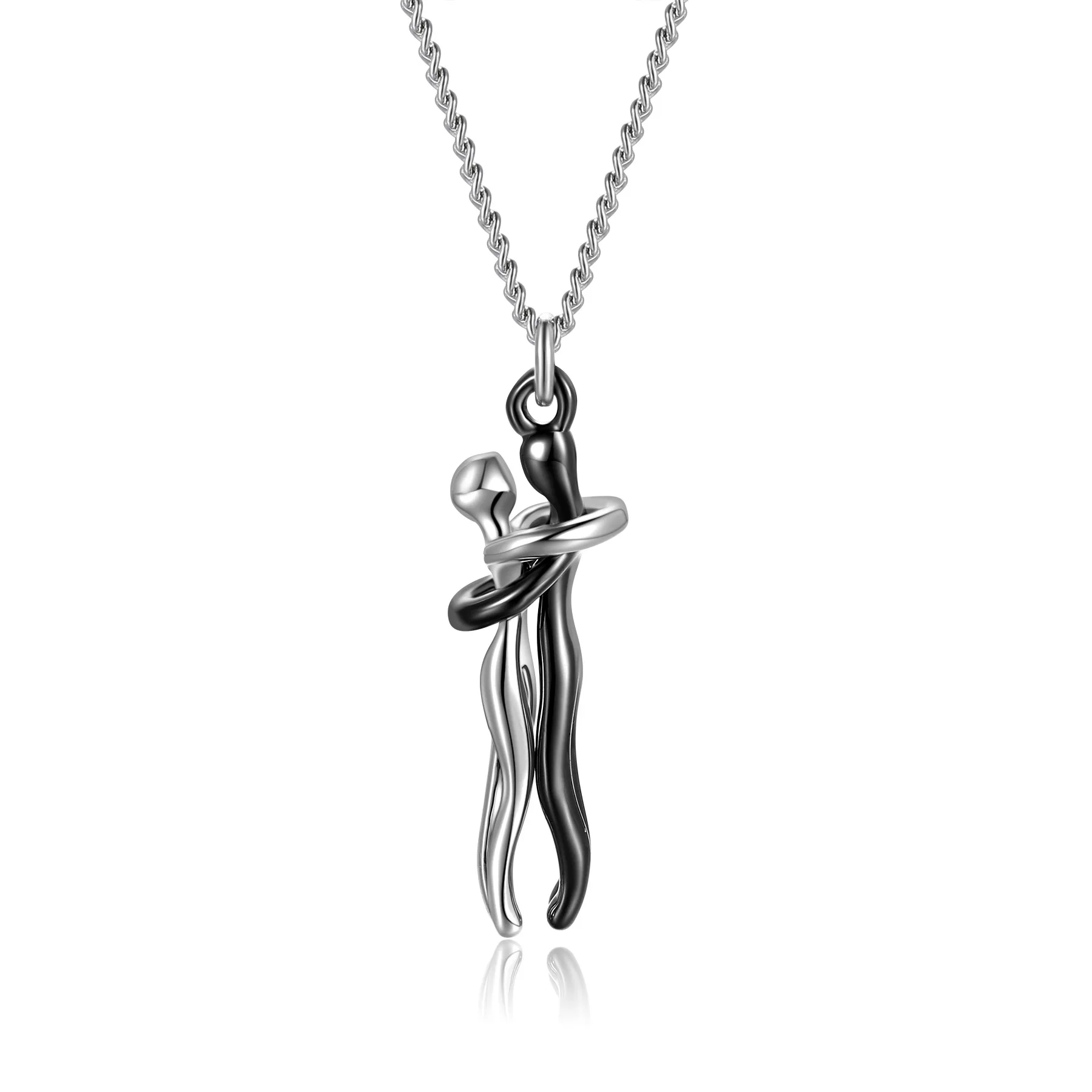 Charm Couple Hugging Pendant Necklace Exquisite Gold Necklaces for Women Fashion Pendants Necklace For Love Witness Jewelry
Charm Couple Hugging Pendant Necklace Exquisite Gold Necklaces for Women Fashion Pendants Necklace For Love Witness Jewelry