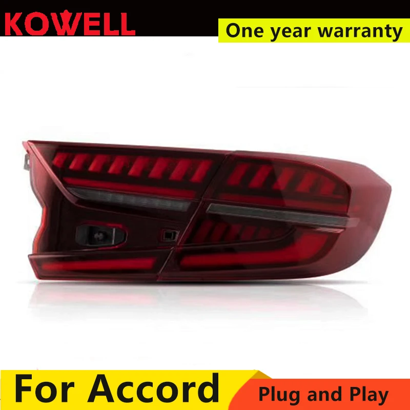 CAR for Honda Accord Tail Lights 2018 New Accord 10th LED Tail Light LED Rear Lamp LED DRL+Brake+Dynamic Signal+Reversing light
CAR for Honda Accord Tail Lights 2018 New Accord 10th LED Tail Light LED Rear Lamp LED DRL+Brake+Dynamic Signal+Reversing light