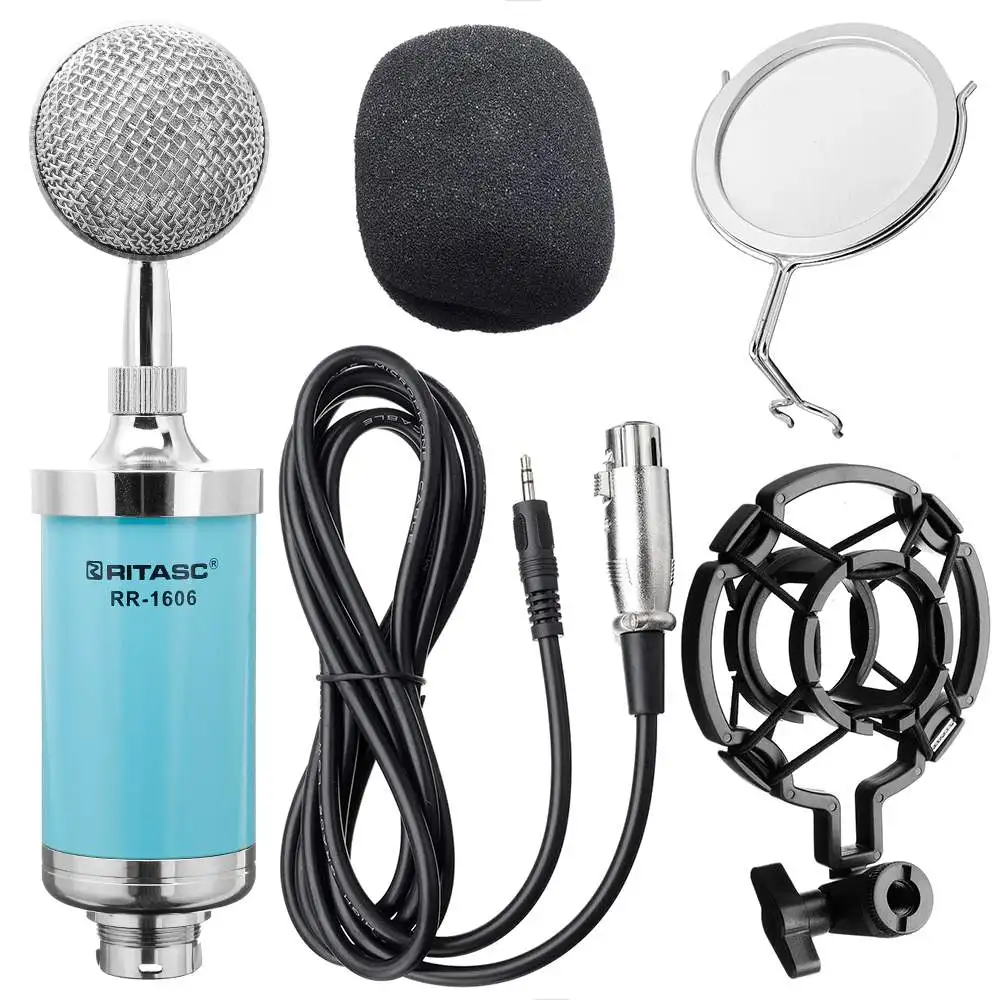 RR-1606 Mini Live для микрофонной записи, микрофон конденсаторный потоковый микрофон, четыре цвета на выбор
RR-1606 Mini Live для микрофонной записи, микрофон конденсаторный потоковый микрофон, четыре цвета на выбор