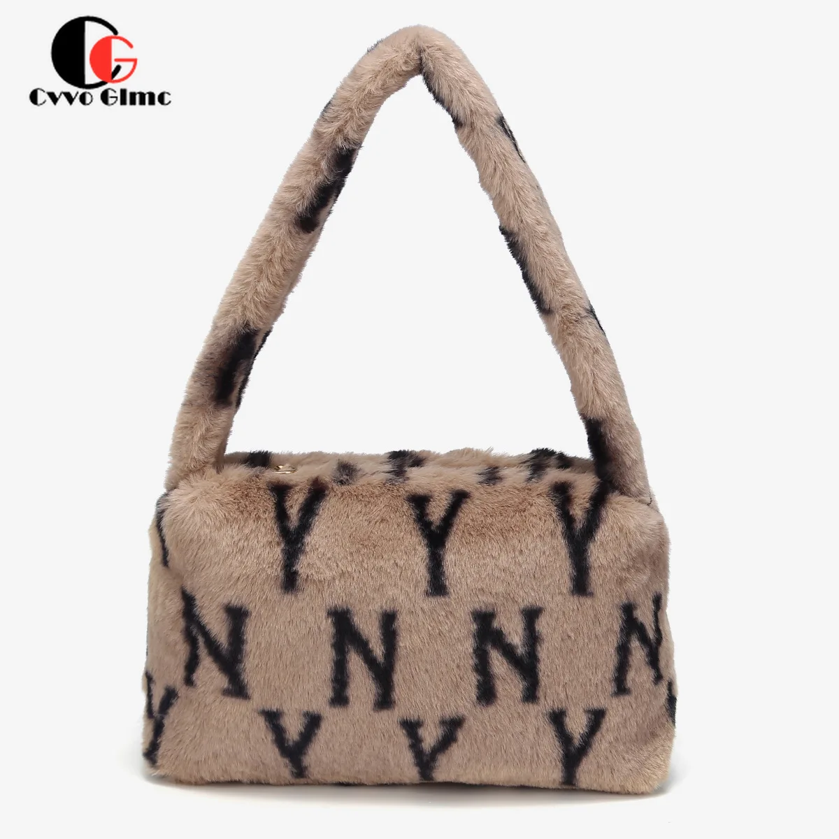 Vintage Letter Print Shoulder Underarm Bag Female Plush Winter Autumn Handbag Soft Warm Fur Tote Purse For Lady Bag Sac A Main
Vintage Letter Print Shoulder Underarm Bag Female Plush Winter Autumn Handbag Soft Warm Fur Tote Purse For Lady Bag Sac A Main