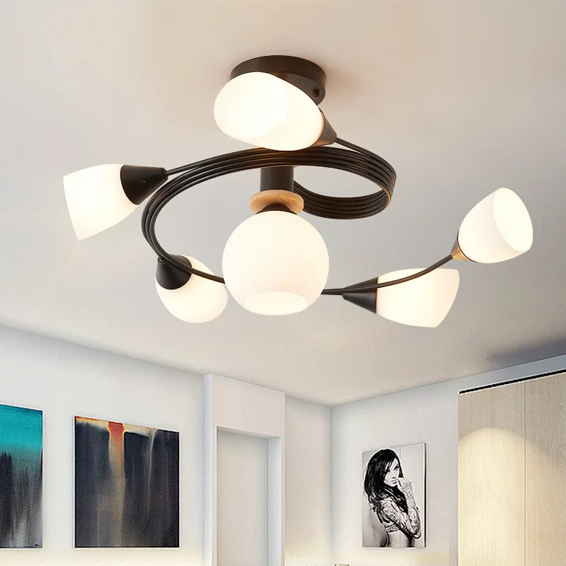 Simple Nordic modern wood art glass macaron Pendant Light bedroom living room hotel personality creative Lamp
Simple Nordic modern wood art glass macaron Pendant Light bedroom living room hotel personality creative Lamp