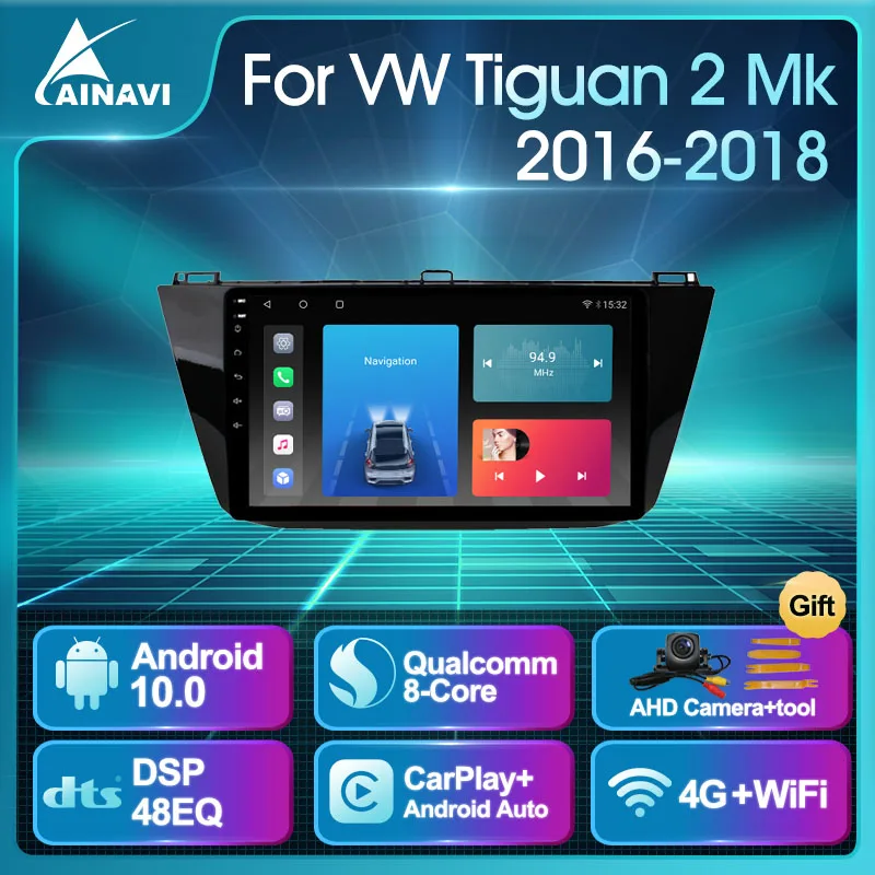 Car Radio Android10 QLED Screen For VW Volkswagen Tiguan 2 Mk 2016-2018 Auto Stereo Multimedia Player Navigation Carplay No 2din
Car Radio Android10 QLED Screen For VW Volkswagen Tiguan 2 Mk 2016-2018 Auto Stereo Multimedia Player Navigation Carplay No 2din