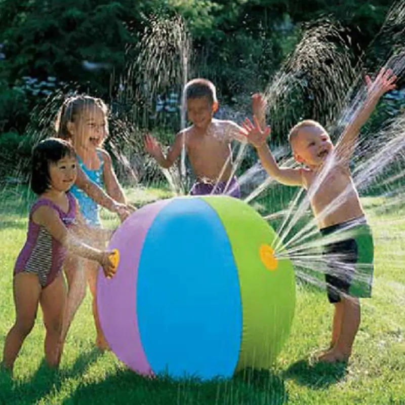 Beach Ball Sprinkler for Kids Summer Outdoor Inflatable Sprinkler Water Toys for Toddlers Boys Girls
Beach Ball Sprinkler for Kids Summer Outdoor Inflatable Sprinkler Water Toys for Toddlers Boys Girls