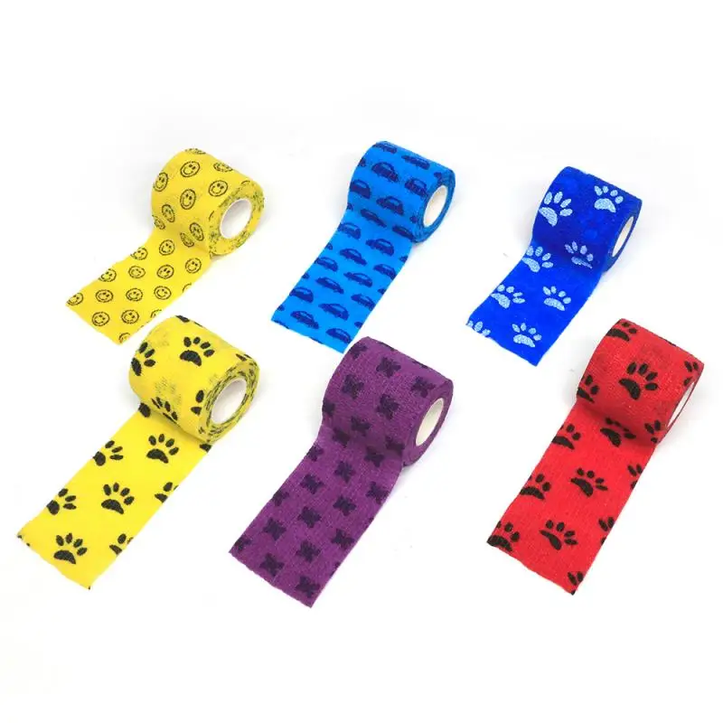 Outdoor Cartoon Non-woven Self-adhesive Elastic Bandage 5CM X 4.5M Camouflage Waterproof Multi-functional Bandage
Outdoor Cartoon Non-woven Self-adhesive Elastic Bandage 5CM X 4.5M Camouflage Waterproof Multi-functional Bandage