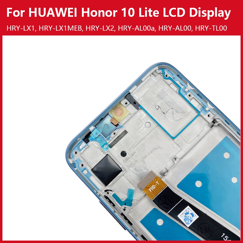 100% оригинал для Huawei Honor 10 lite ЖК дисплей с сенсорным экраном дигитайзер в сборе
