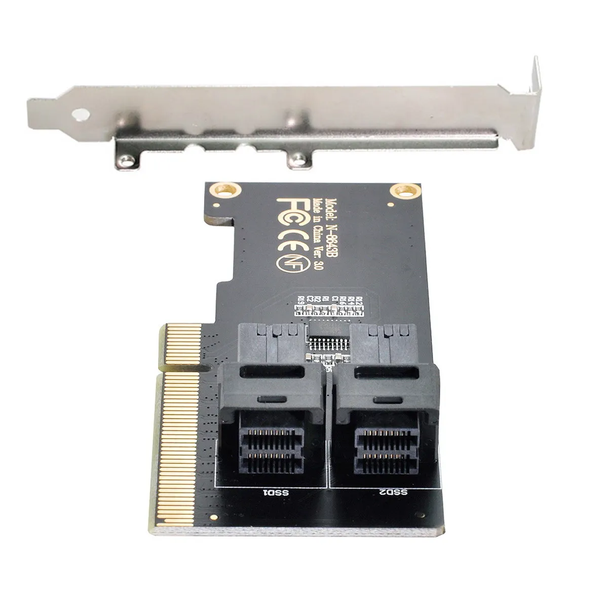 Переходник CYSM PCI-E 8X на Dual U.2 U2 Kit SFF-8639 NVME PCIe SSD VROC Raid0 Hyper для материнской платы SSD SFF-8643
Переходник CYSM PCI-E 8X на Dual U.2 U2 Kit SFF-8639 NVME PCIe SSD VROC Raid0 Hyper для материнской платы SSD SFF-8643