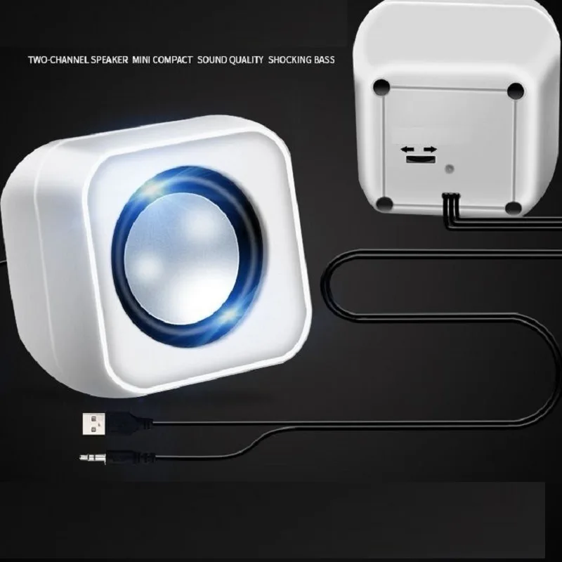 Computer Audio Desktop Household Subwoofer Overweight Wired USB Power Multimedia Active Influence Player Power