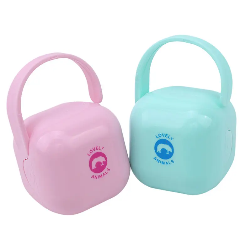 Useful Pacifier Storage Box Nipple Dustproof Soother Container Gift Baby Shower Custom Pacifier Portable Baby Pacifier Box
Useful Pacifier Storage Box Nipple Dustproof Soother Container Gift Baby Shower Custom Pacifier Portable Baby Pacifier Box