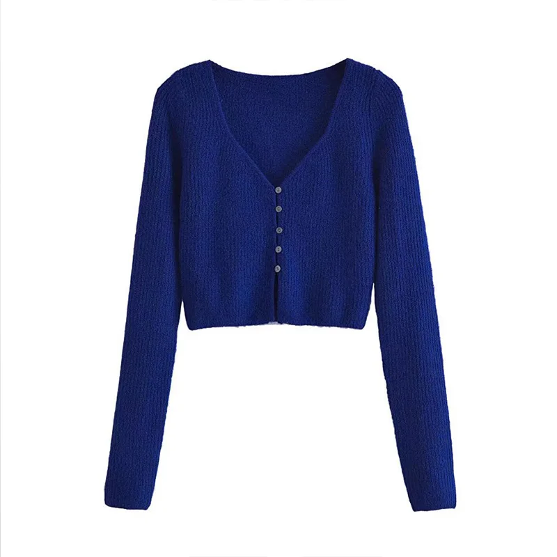 Women Autumn Solid Cardigan Sweater Coats 2021 Fashion Knitting Single Breasted Female Elegant Short Street Sweaters Clothing 
Women Autumn Solid Cardigan Sweater Coats 2021 Fashion Knitting Single Breasted Female Elegant Short Street Sweaters Clothing