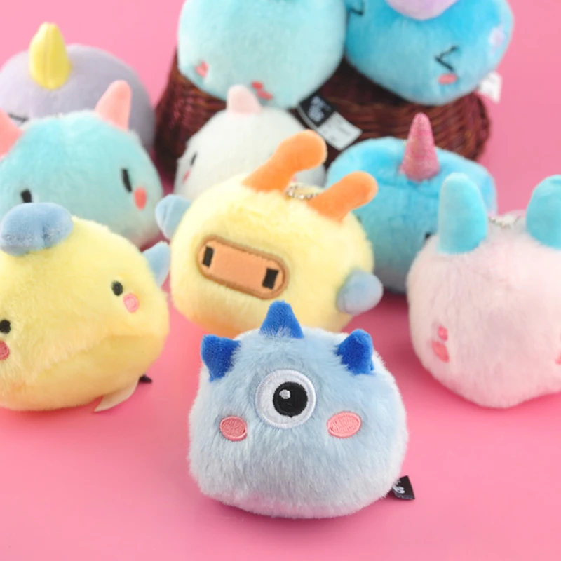 Cute little monster bag pendant plush doll couple car keychain doll mini backpack school bag ornament 7CM kawaii birthday gift
Cute little monster bag pendant plush doll couple car keychain doll mini backpack school bag ornament 7CM kawaii birthday gift