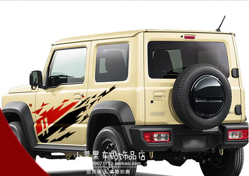 Автомобильные наклейки для Suzuki Jimny, внешний вид, украшение, спортивная мода, аппликация Jimny, модификация
Автомобильные наклейки для Suzuki Jimny, внешний вид, украшение, спортивная мода, аппликация Jimny, модификация