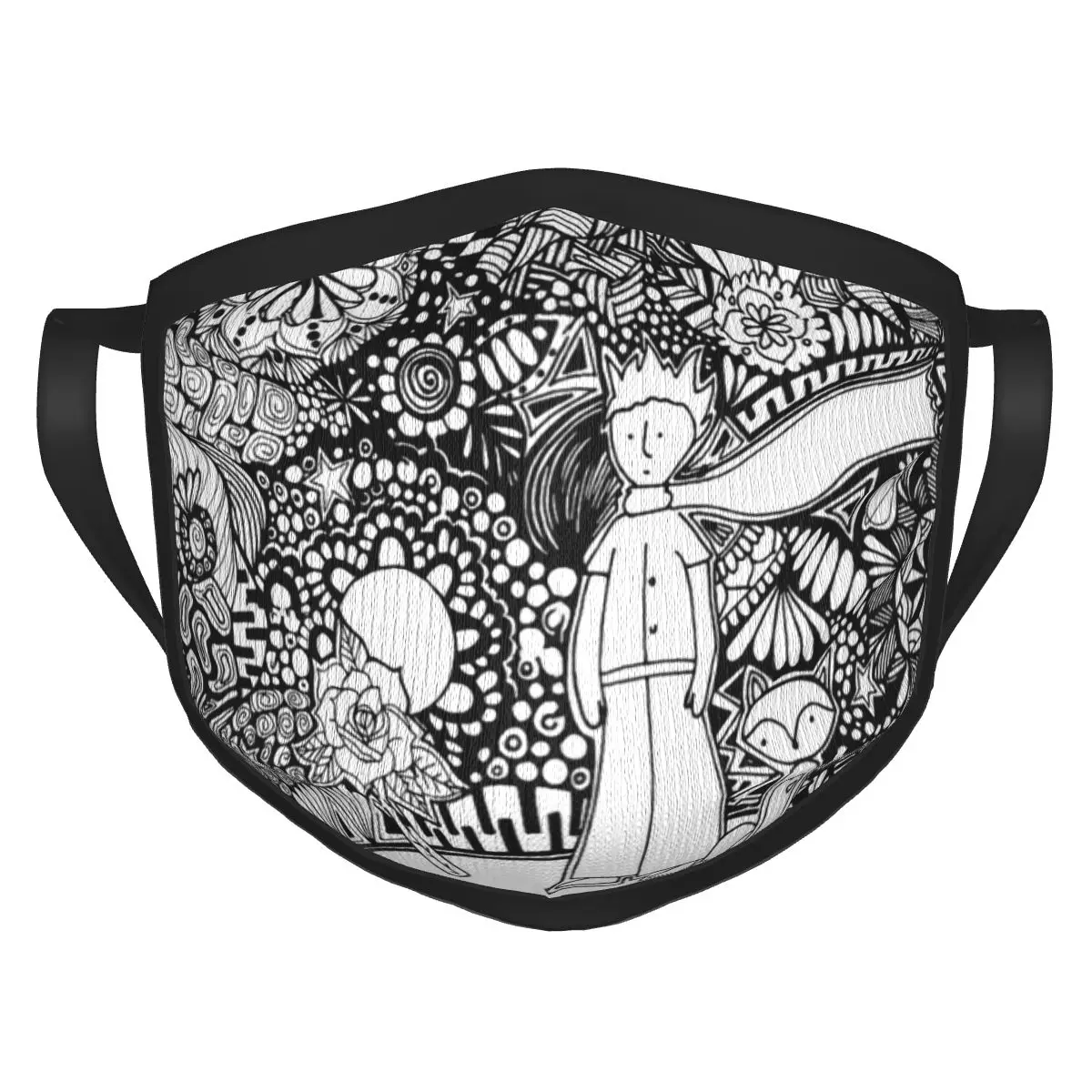 The Little Prince Book France Fox Face Mask Reusable Washable Breathable Black Border Scarf Windproof for Adult unisex Fashion
The Little Prince Book France Fox Face Mask Reusable Washable Breathable Black Border Scarf Windproof for Adult unisex Fashion