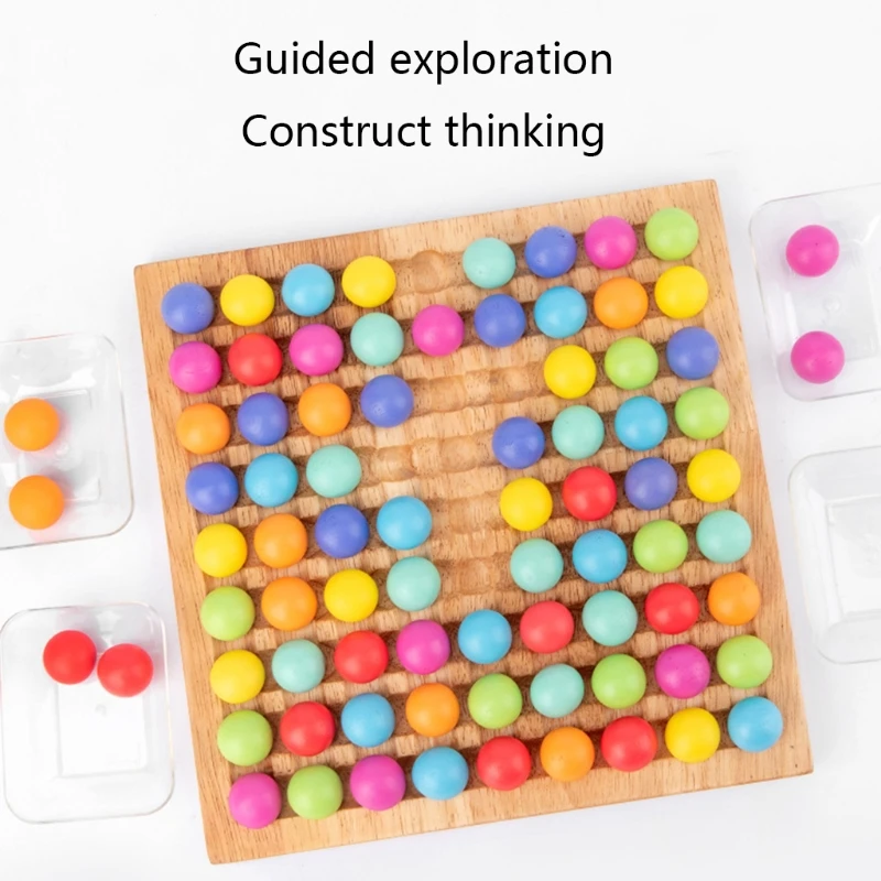 Wooden Rainbow Ball Elimination Game Magic Toy Set for Kids Adult Family Party Baby Early Educational Toys
Wooden Rainbow Ball Elimination Game Magic Toy Set for Kids Adult Family Party Baby Early Educational Toys