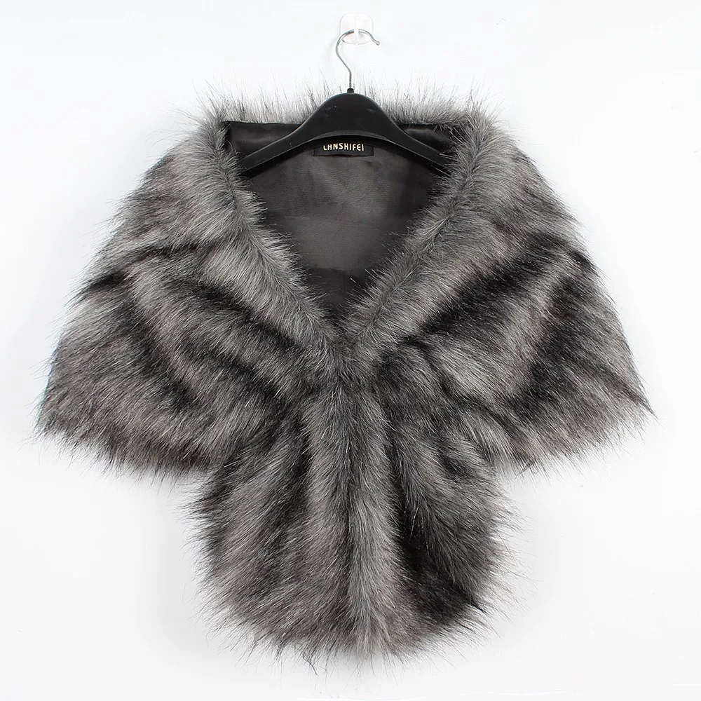 Women High-Grade Elegant Faux Imitation Fur Long Shawl Stole Wrap Shrug Scarf Artificial Hair Long Shawl Fur Shawl
Women High-Grade Elegant Faux Imitation Fur Long Shawl Stole Wrap Shrug Scarf Artificial Hair Long Shawl Fur Shawl