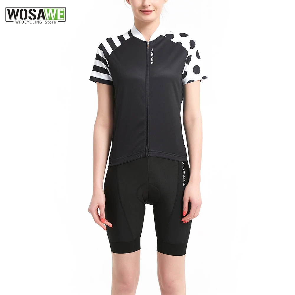 WOSAWE Women's Cycling Jersey Sets Short Sleeve Shirts MTB Cycling Clothing GEL Ropa Ciclismo Road Bike Uniform Suit Breathable
WOSAWE Women's Cycling Jersey Sets Short Sleeve Shirts MTB Cycling Clothing GEL Ropa Ciclismo Road Bike Uniform Suit Breathable