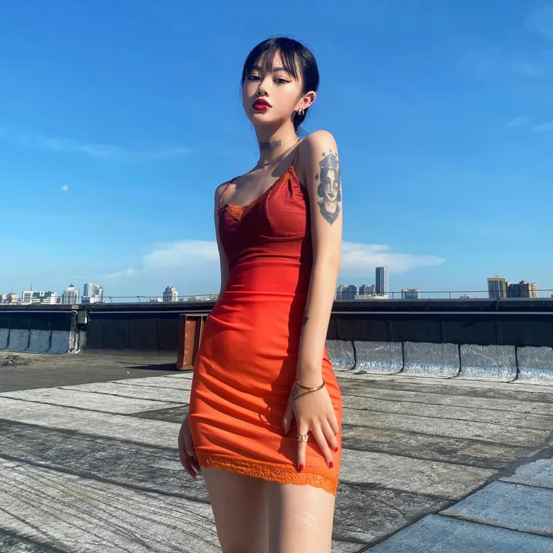 Autumn Base Vest Tank Mini Red Dress Korean Women Boho Beach Y2K Dresses Top Sexy Skinny Hip Tight Thin Gradient Mesh Gothic ZO5
Autumn Base Vest Tank Mini Red Dress Korean Women Boho Beach Y2K Dresses Top Sexy Skinny Hip Tight Thin Gradient Mesh Gothic ZO5
