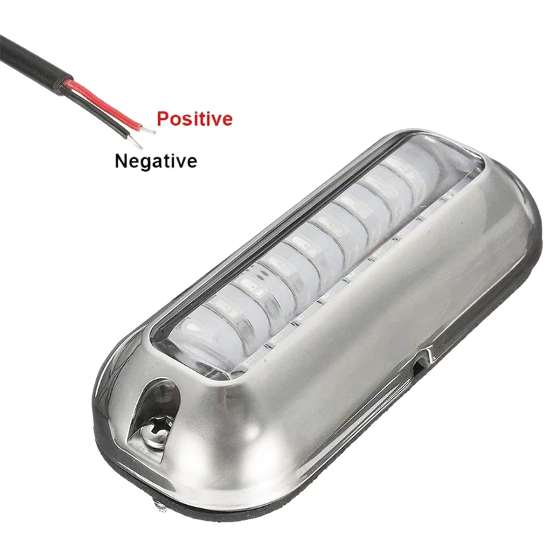 2Pcs 42LED Boat Drain Light Boat Transom Light Blue Underwater Pontoon Marine Light 
2Pcs 42LED Boat Drain Light Boat Transom Light Blue Underwater Pontoon Marine Light