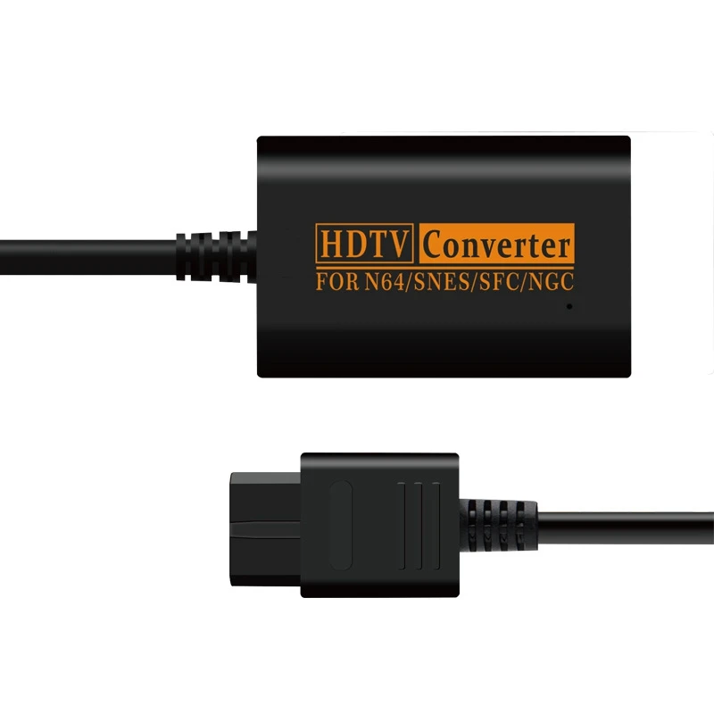 HDMI Video Converter for NGC/N64/SNES/SFC 720P HD Retro Game Console Video Converter
HDMI Video Converter for NGC/N64/SNES/SFC 720P HD Retro Game Console Video Converter