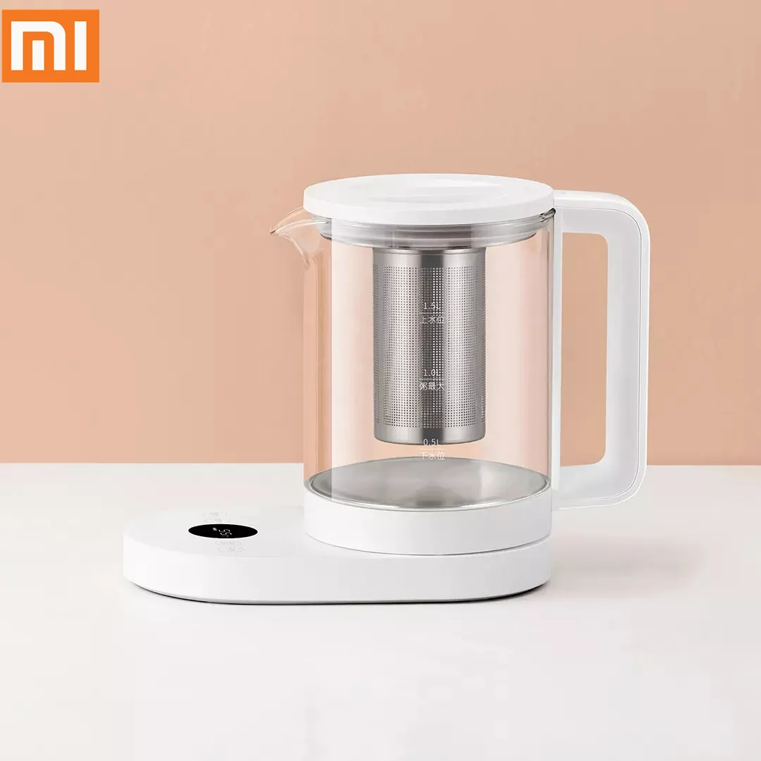 Умный многофункциональный чайник Xiaomi Mijia 1 5 л из нержавеющей стали электрочайник