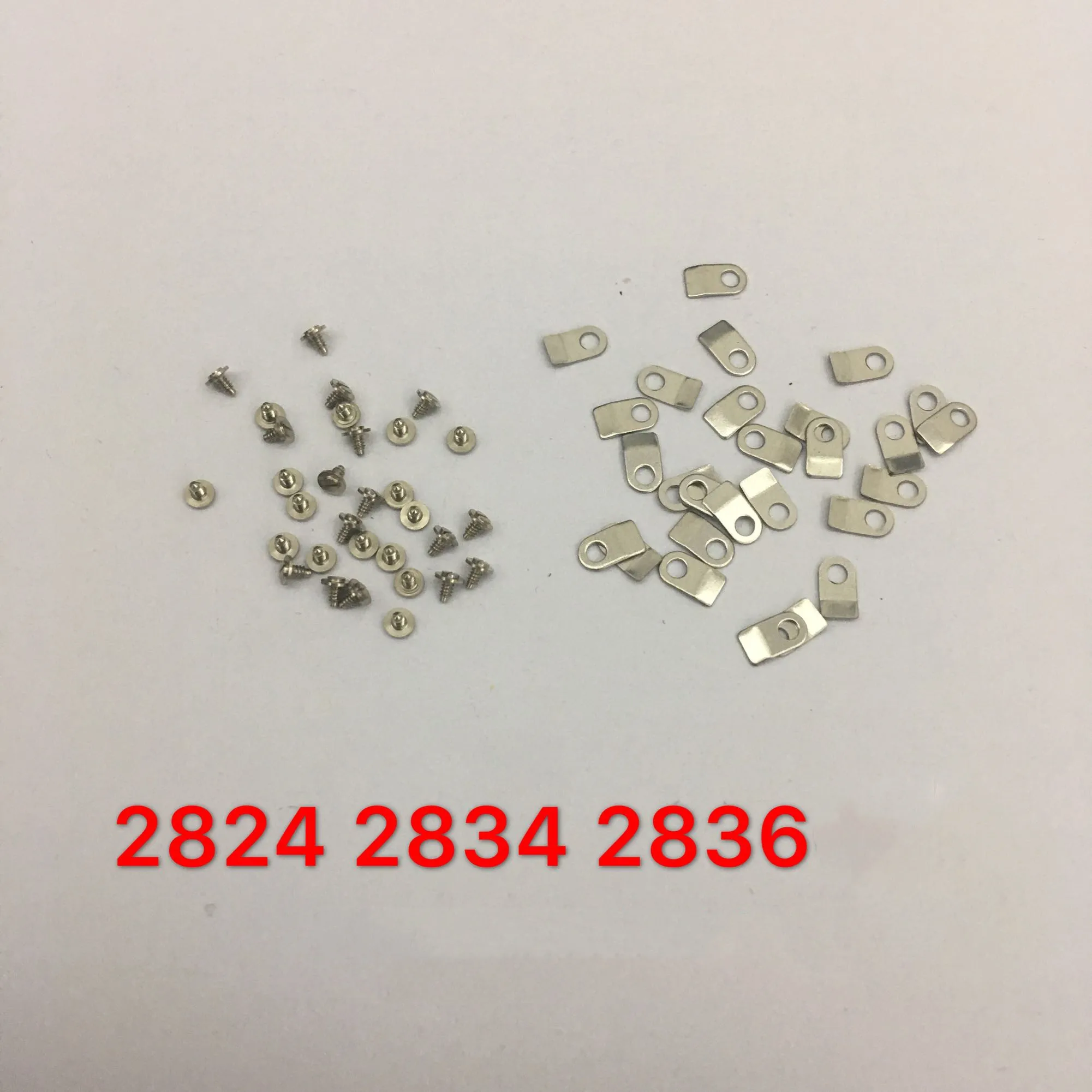 2PCS repair watch accessories are suitable for 2836 2834 2846 movement fixing piece pressing and fixing machine repairing
2PCS repair watch accessories are suitable for 2836 2834 2846 movement fixing piece pressing and fixing machine repairing