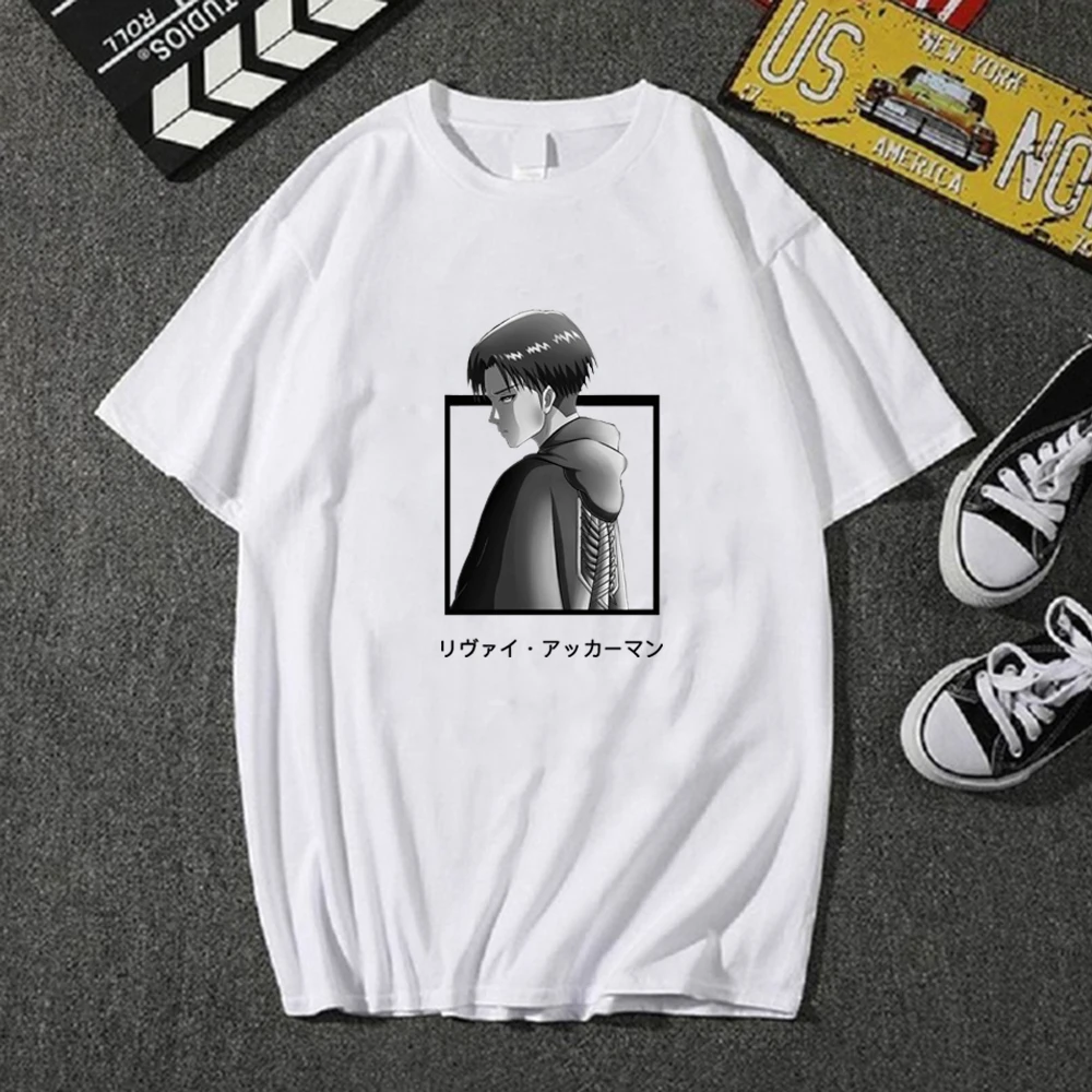 Attack On Titan White T-Shirt Anime Fashion O-Neck Tops Casual Loose Man and Woman
Attack On Titan White T-Shirt Anime Fashion O-Neck Tops Casual Loose Man and Woman