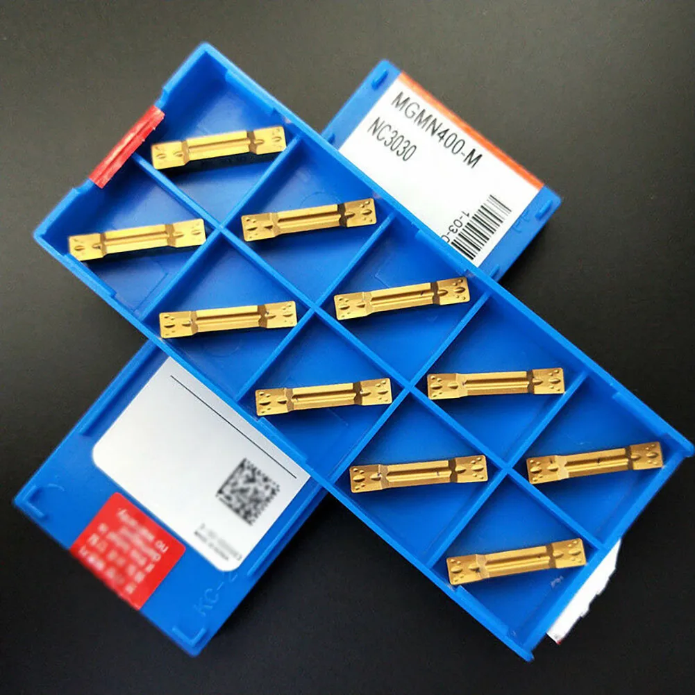 10pcs MGMN400-M NC3030 Machining Steel Parts 4mm Wide Carbide Cutting Blade Cutting And Slotting Tool
10pcs MGMN400-M NC3030 Machining Steel Parts 4mm Wide Carbide Cutting Blade Cutting And Slotting Tool