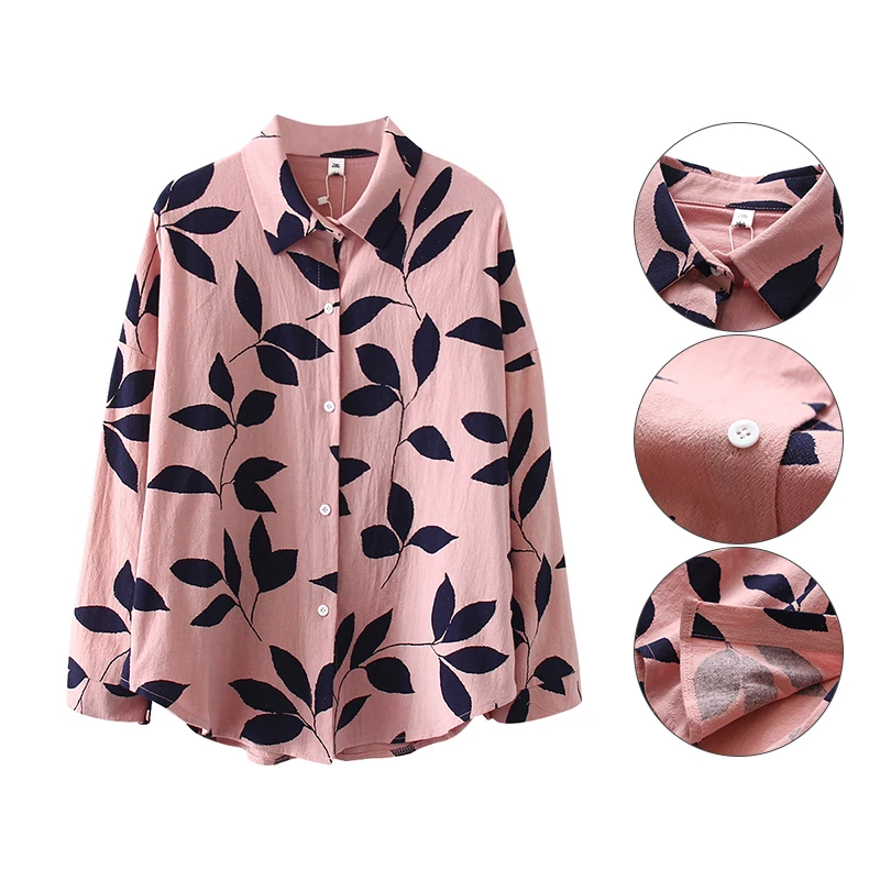 Wild Casual Shirt Loose Cotton Long Sleeve Lapel Blouse 2019 Women tops and blouses Ladies Shirts
Wild Casual Shirt Loose Cotton Long Sleeve Lapel Blouse 2019 Women tops and blouses Ladies Shirts