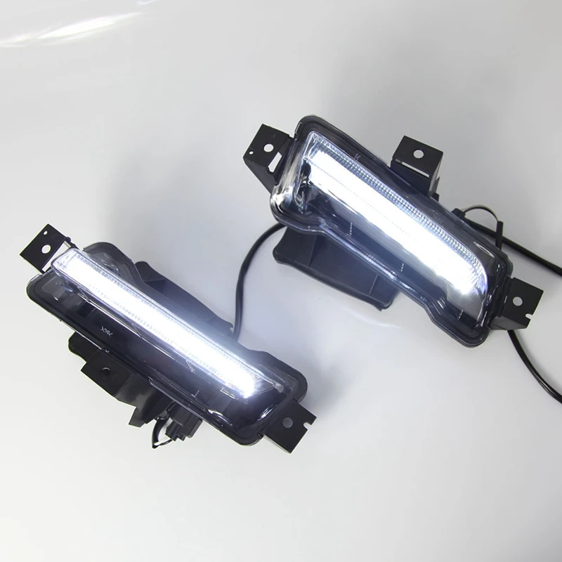 Car LED Fog Lights DRL Daytime Running Light Fog Lamps Clear Turn Signal for Chevy Camaro ZL1 2016-2020 
Car LED Fog Lights DRL Daytime Running Light Fog Lamps Clear Turn Signal for Chevy Camaro ZL1 2016-2020