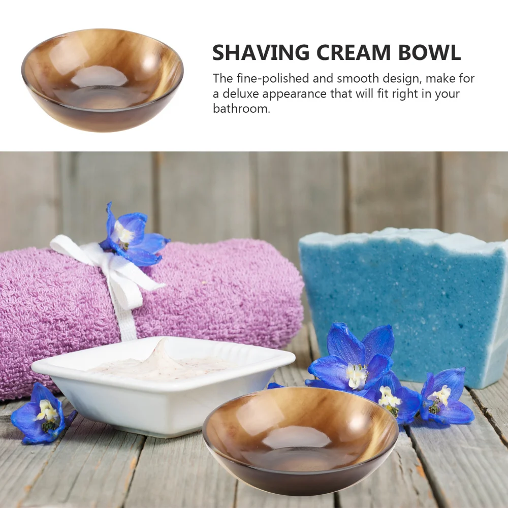 Natural Smooth Yak Horn Shaving Bowl Durable Shaving Soap Cup Shaving Kit for Men
Natural Smooth Yak Horn Shaving Bowl Durable Shaving Soap Cup Shaving Kit for Men