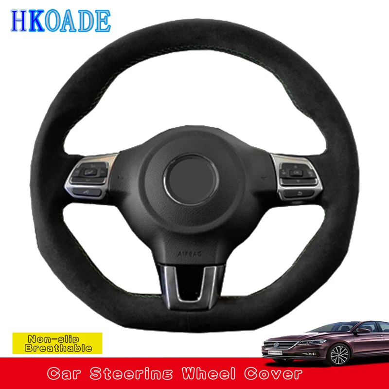 Customize DIY Suede Car Steering Wheel Cover For Volkswagen VW Golf 6 (VI) GTI Polo GTI Scirocco CC (R-Line) Tiguan Car Interior
Customize DIY Suede Car Steering Wheel Cover For Volkswagen VW Golf 6 (VI) GTI Polo GTI Scirocco CC (R-Line) Tiguan Car Interior