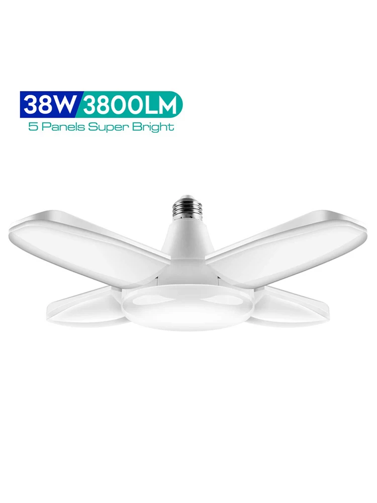 Лампа светодиодная для гаража, складной потолочный светильник с регулируемым углом наклона, E27, 38 Вт, с регулируемой яркостью, для магазинов ...
Лампа светодиодная для гаража, складной потолочный светильник с регулируемым углом наклона, E27, 38 Вт, с регулируемой яркостью, для магазинов ...