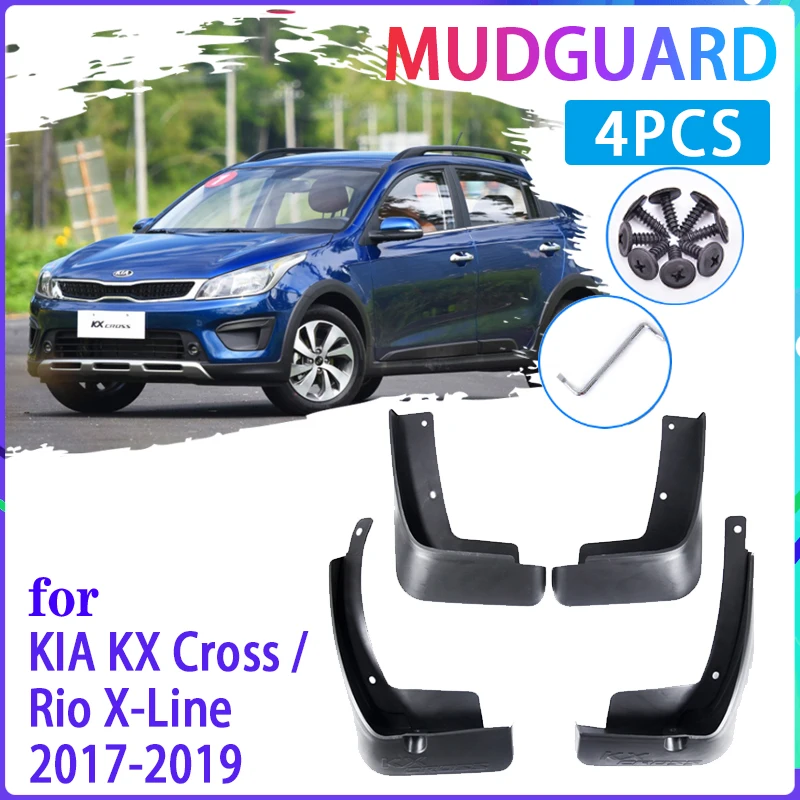 4 PCS Car Mud Flaps for KIA KX Cross Rio X-Line 2017 2018 2019 Mudguard Splash Guards Fender Mudflaps Auto Accessories
4 PCS Car Mud Flaps for KIA KX Cross Rio X-Line 2017 2018 2019 Mudguard Splash Guards Fender Mudflaps Auto Accessories